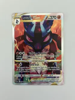 Pokemon TCG SWSH: Sword & Shield Promo Cards #SWSH291 Lucario VSTAR NM - Image 1