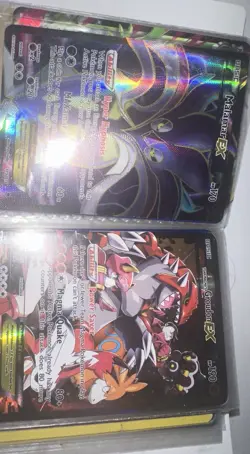 RAW POKEMON CARDS/ EXS, TEAM MAGMA GROUDON/ HOLOS/RARE/2014, And 2005 CARDS - Image 1