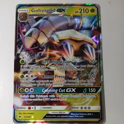 Golisopod GX 2017 Burning Shadows Full Art Ultra Rare Pokemon Card 17/147 (NM) - Image 1