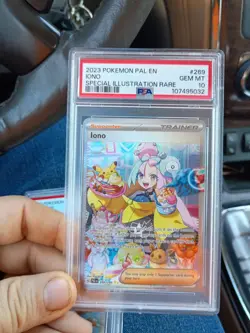 Pokemon TCG Iono Scarlet & Violet Paldea Evolved Holo Card 269/193 PSA 10 GM MNT - Image 1