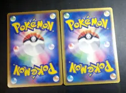 Pokemon Card LaRousse's Plusle 004/019 Minun 005/019 Movie Promo Japanese - Image 2
