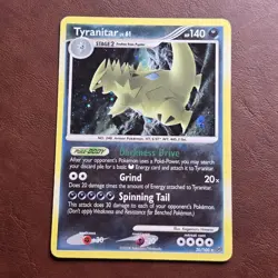 Tyranitar Lv.61 30/100 Stormfront Holo Rare Pokemon Card TCG 2008 MP - Image 1