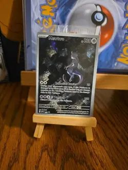 Pokemon 151 Mewtwo 052 Scarlet & Violet UPC Black Star Promo Card Holo Sealed - Image 1