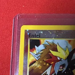 Pokemon Card - Entei #34 Black Star WOTC Movie Promo Reverse Holo - Image 4