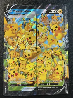 Pikachu V-Union [Set of 4] SWSH: Sword & Shield Promo Cards Holo (Near Mint) NM - Image 1