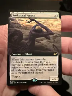 Anticausal Vestige (Extended Art) Edge of Eternities Regular 317 NM - Image 1
