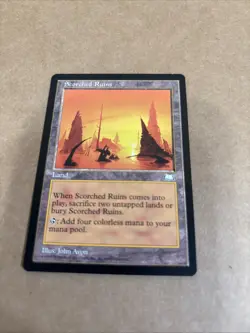 Scorched Ruins Weatherlight Regular NM - Image 1