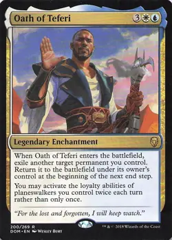 Oath of Teferi Dominaria Regular - Image 1