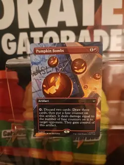 Pumpkin Bombs (Borderless) Marvel's Spider-Man: Eternal-Legal Regular - Image 1