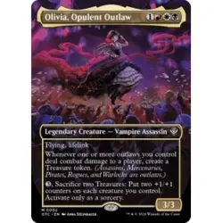 OLIVIA, OPULENT OUTLAW (BORDERLESS) X4 Outlaws Of Thunder Junction: Commander - Image 1