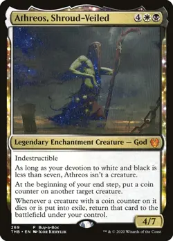Athreos, Shroud-Veiled [FOIL] ~ MTG ~ Theros: Beyond Death ~ Mythic (NM/M) - Image 1