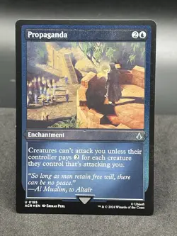 Propaganda (Foil Etched) Universes Beyond: Assassin's Creed #195 Foil - Image 1