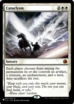 MTG Cataclysm Normal NM The List Reprints Magic 003/015 - Image 1