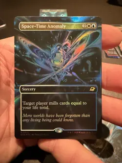 MTG - Space-Time Anomaly (Borderless) - Edge of Eternities NM/M Rare Foil 315 - Image 1