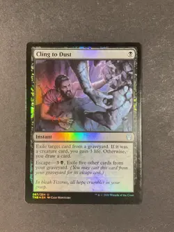 Cling to Dust - Foil - Theros Beyond Death - Magic the Gathering - MTG - Image 1