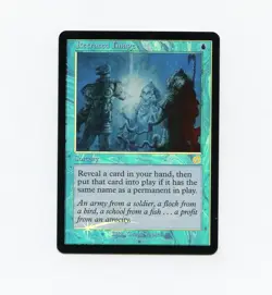 Retraced Image Torment FOIL LP/MP indents Magic the Gathering - Image 1