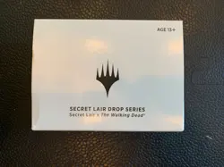 Magic the Gathering Secret Lair Walking Dead MISB New - Image 1