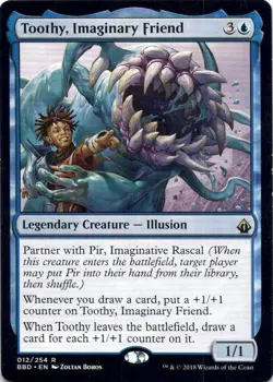 MTG Toothy, Imaginary Friend (12) | LP | Battlebond {BBD} - Image 1