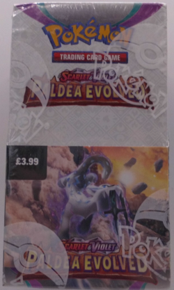 Full Sealed Box (18 packs) Pokemon Scarlet & Violet Paldea Evolved TCG - Image 1