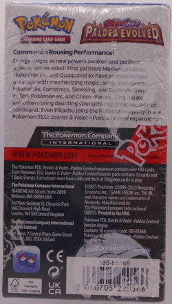 Full Sealed Box (18 packs) Pokemon Scarlet & Violet Paldea Evolved TCG - Image 4