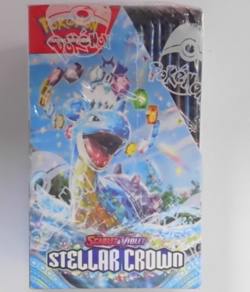 Full Sealed Box (18 packs) Pokemon Scarlet & Violet Stellar Crown TCG - Image 2