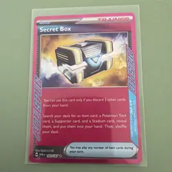 Pokemon Secret Box 163/167 Twilight Masquerade ACE SPEC Trainer Holo NM - Image 1