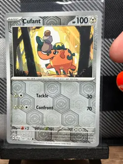 Pokemon TCG: Cufant 41/64, Shrouded Fable _ REVERSE HOLO - Image 1