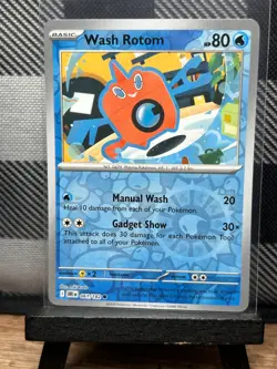 Pokemon TCG: Wash Rotom 61/182, Destined Rivals _ REVERSE HOLO - Image 1
