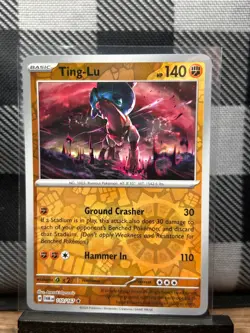 Pokemon TCG: Ting-Lu 110/167, Twilight Masquerade _ REVERSE HOLO - Image 1