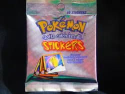 Vintage 1999 Pokemon Artbox Sticker Gengar R02 Gold Bordered Holo Series 1 Rare - Image 3