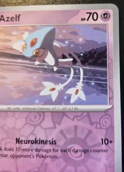 Azelf 080/191 Reverse Holo Common Scarlet & Violet: Surging Sparks Pokemon TCG - Image 3