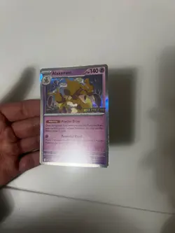 Pokemon Alakazam Mega Evolution Stamped Promo - Image 2