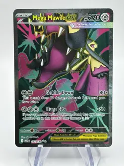 Mega Mawile ex FULL ART / ULTRA RARE 162/132 Mega Evolution Pokemon TCG - Image 1