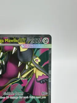 Mega Mawile ex FULL ART / ULTRA RARE 162/132 Mega Evolution Pokemon TCG - Image 4