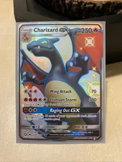 2019 Pokemon Hidden Fates Shiny Charizard GX SV49/SV94 Holo (Ungraded) - Image 2