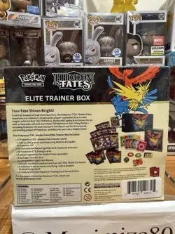 POKEMON TCG HIDDEN FATES ELITE TRAINER BOX ETB SEALED NEW - SEE PHOTOS!!! - Image 3