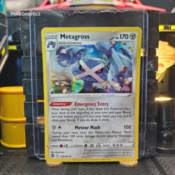 Metagross Silver Tempest Holo Rare Pokemon TCG 119/195 Sword & Shield - Image 1