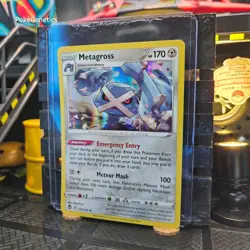 Metagross Silver Tempest Holo Rare Pokemon TCG 119/195 Sword & Shield - Image 2