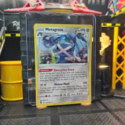 Metagross Silver Tempest Holo Rare Pokemon TCG 119/195 Sword & Shield - Image 3