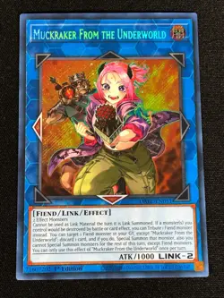 Yugioh Muckracker From the Underworld DABL-EN051 1ST SECRET (NM) - Image 1