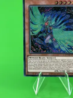 Yu-Gi-Oh Doom Of Dimensions Radiant Typhoon Krosea Seret Rare DOOD-EN015 NM!!! - Image 5