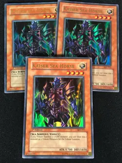Yugioh Kaiser Sea Horse SKE-015 1ST Ultra x3 (MP) - Image 1