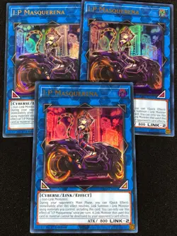 Yugioh I:P Masquerena RA02-EN042 1st ULTRA x3 (NM) - Image 1