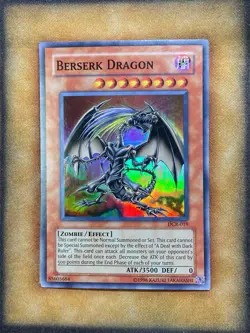 Yugioh Berserk Dragon DCR-019 Super Rare 2017 Print NM - Image 1