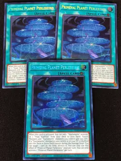 Yugioh Primeval Planet Perlereino RA02-EN069 1ST SECRET x3 (NM) - Image 1