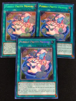 Yugioh Purely Pretty Memory RA02-EN072 1ST SECRET X3 (NM) - Image 1