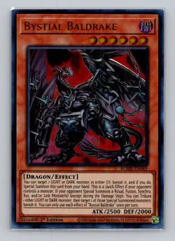 Bystial Baldrake #BLMR-EN069 Battles of Legend: Monstrous Revenge Yugioh - Image 1