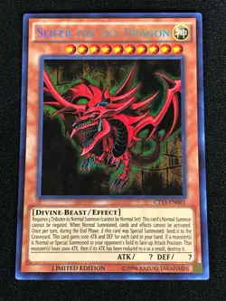 Yugioh Slifer the Sky Dragon CT13-EN001 Secret (NM) - Image 1