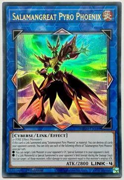 Yugioh Salamangreat Pyro Phoenix MP20-EN169 1st ULTRA (NM) - Image 1