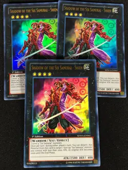 Yugioh Shadow of the Six Samurai Shein SDWA-EN041 1st Ultra x3 (LP) - Image 1